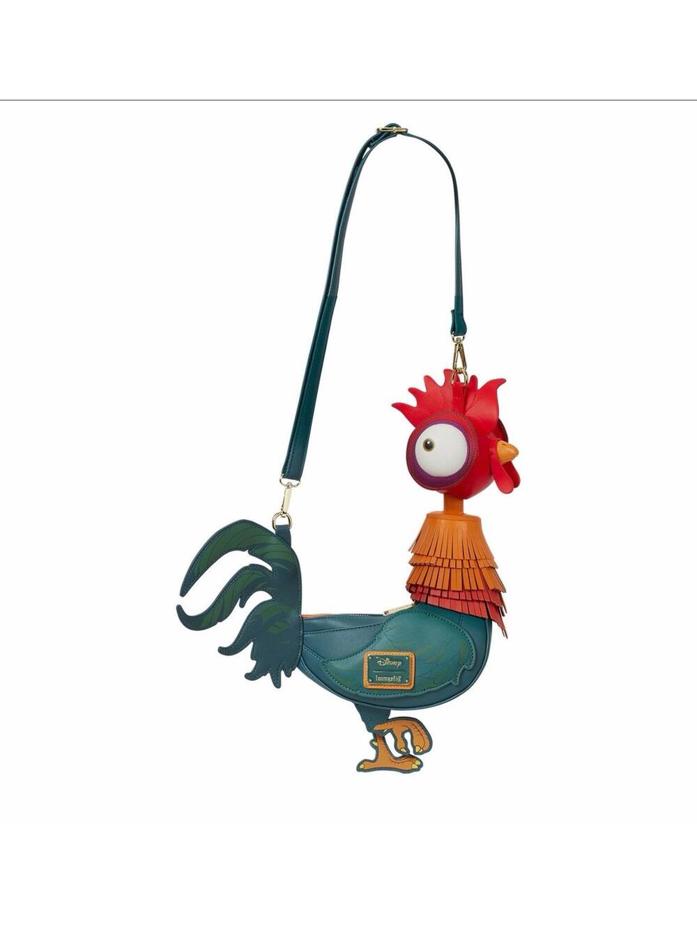 Loungefly Disney Moana Hei Hei Figural Crossbody Bag NWT